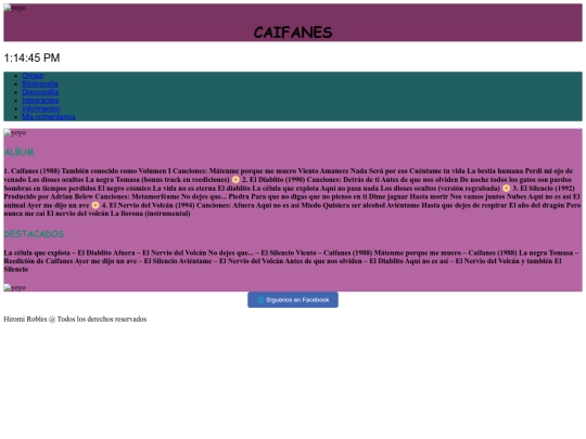 Discografia screenshot