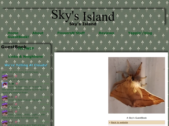 pages/GuestBook screenshot