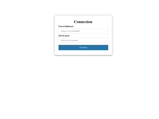 site/login screenshot