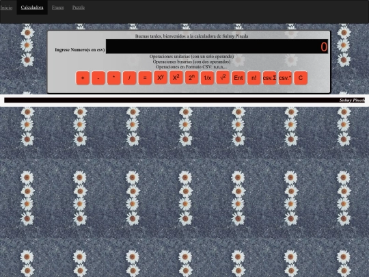 carrusel/calculadora screenshot