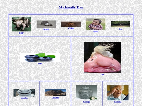 this is my family tree screenshot