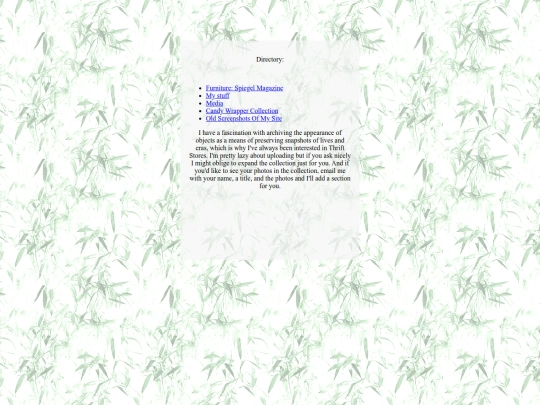 collection/directory screenshot
