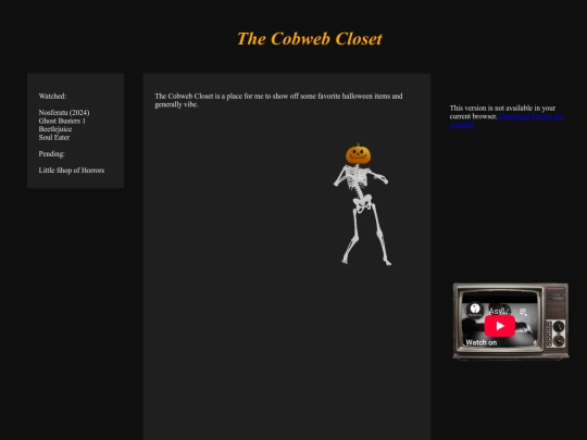 trickortreat/cobwebcloset/cobweb screenshot