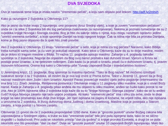 svjedoci screenshot