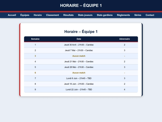 horaire-1 screenshot