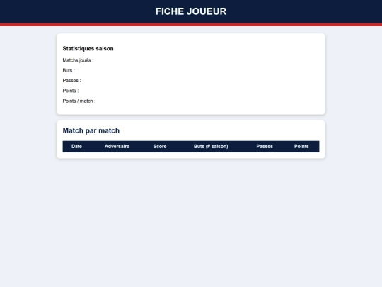 joueur screenshot