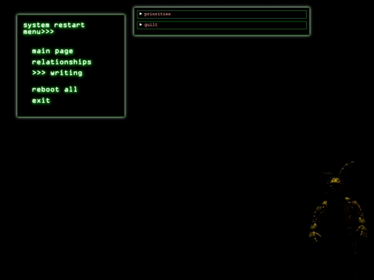 lori/writing screenshot