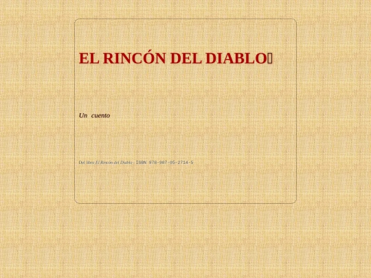 el_rincon_del_diablo screenshot