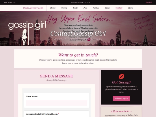 contact screenshot