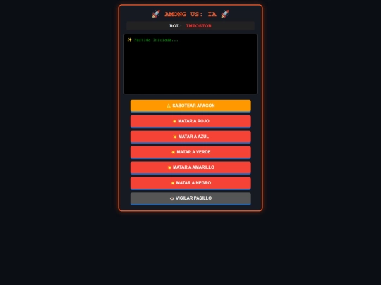 Among us/Game screenshot