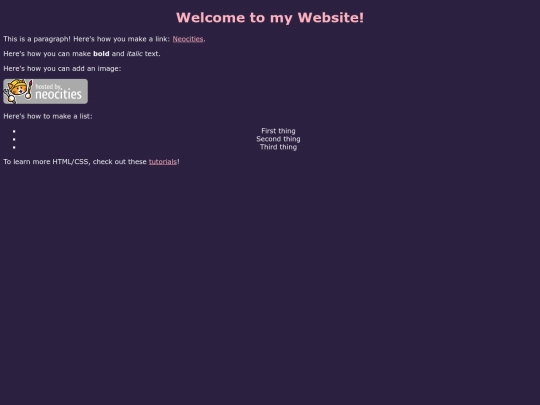 home/test screenshot