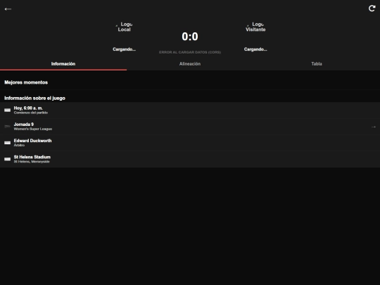 partidos/burgos-vs-castelln screenshot