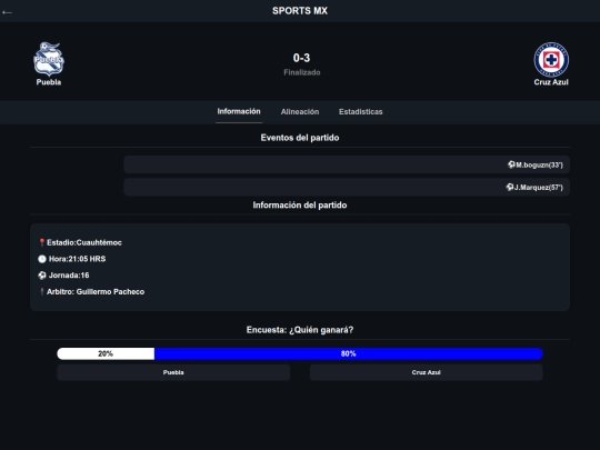 pue screenshot
