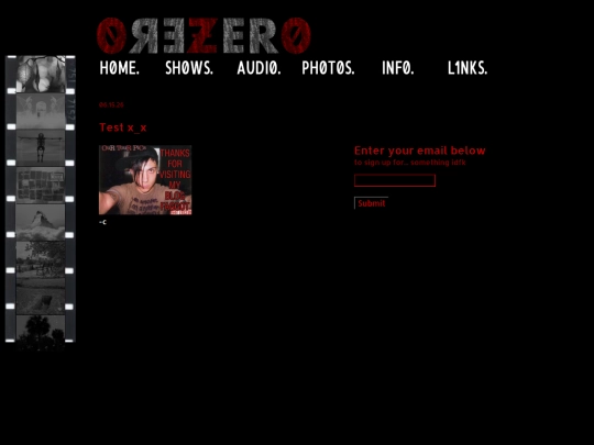 test screenshot