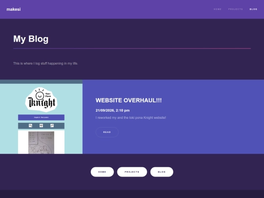 blog screenshot