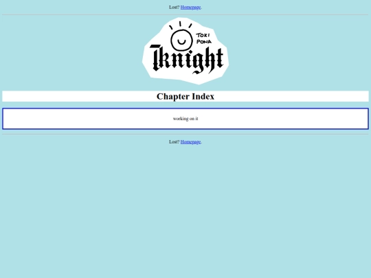 tokiponaknight/chapter_select screenshot