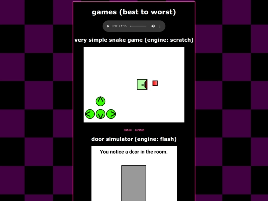 games screenshot