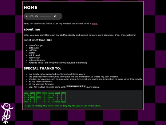 home screenshot