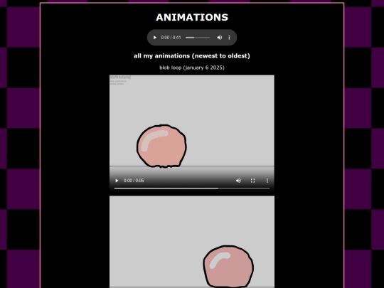 videos screenshot