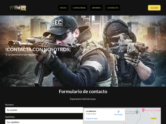 contacto screenshot