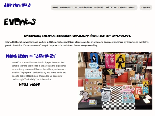 html/blog screenshot