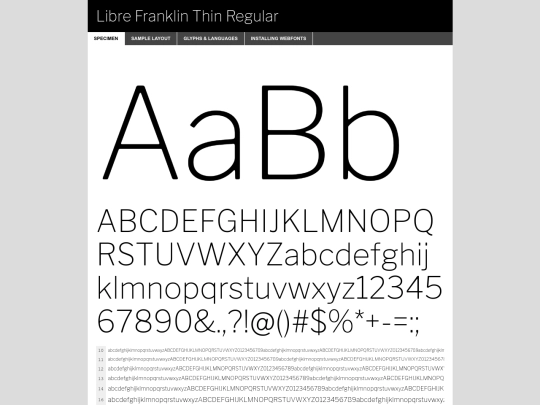 webfontkit-20241207-165037/librefranklin-variablefont_wght-demo screenshot