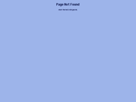 not_found screenshot
