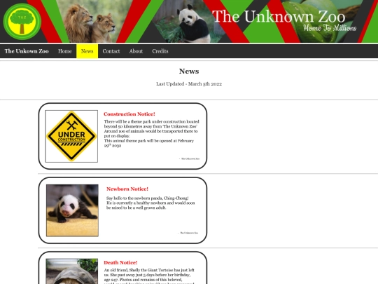 news screenshot