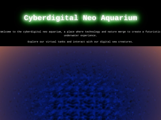 cyberdigitalaquariumtank screenshot