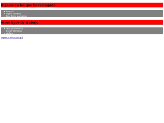 tercerejercicio/experiencia laboral screenshot