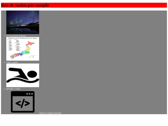 tercerejercicio/sueños por cumplir screenshot