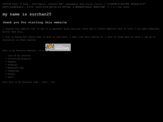 index screenshot