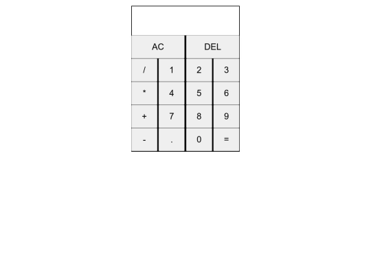 simple-calculator screenshot