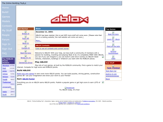 home screenshot