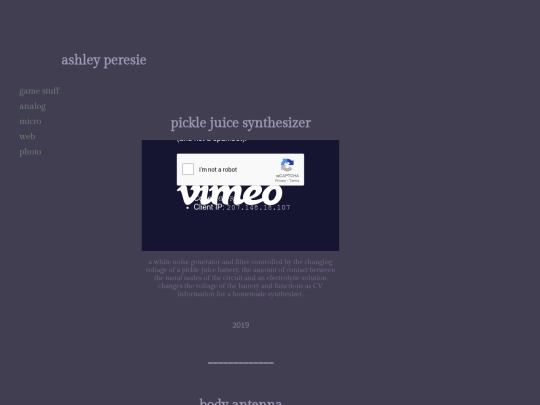work/pickle screenshot