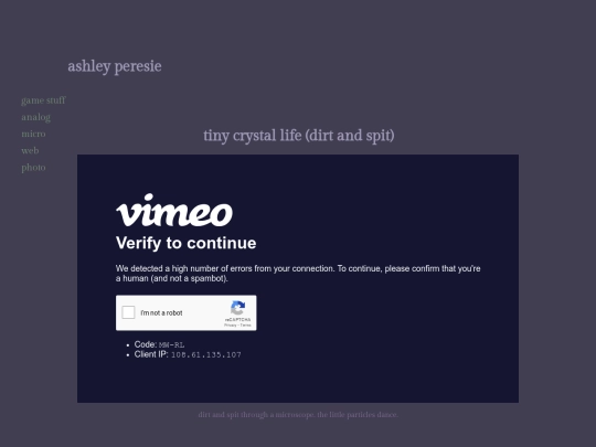 work/tinylife screenshot