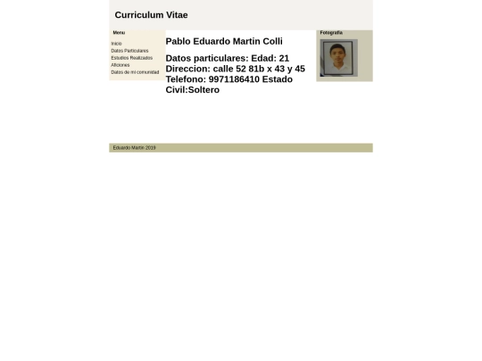 Actividad3.1/datosparticulares screenshot