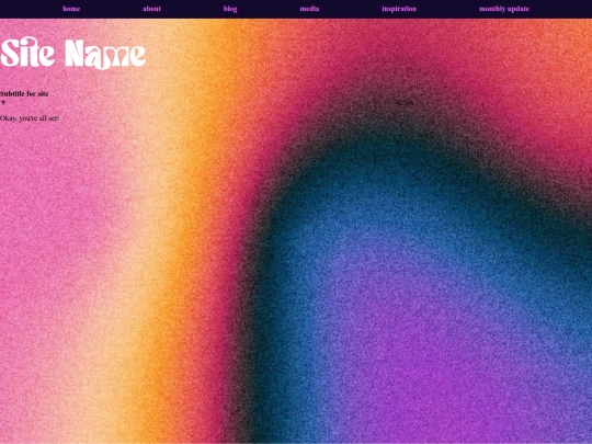 blog screenshot