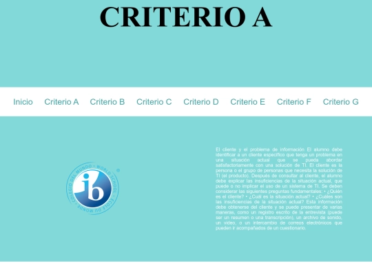 criterioa screenshot