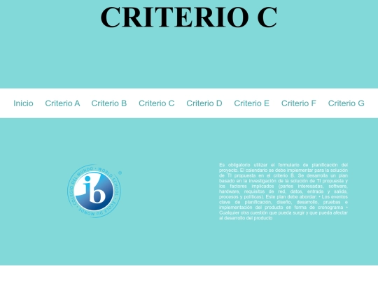 criterioc screenshot