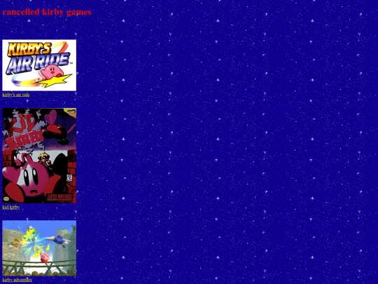 Kirby-shrine/cannedkirby screenshot