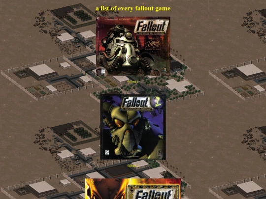 fallout/games screenshot