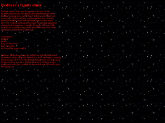 fnaf fanon wiki/Fredbearfamilydiner screenshot