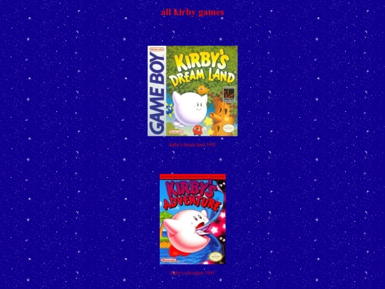 kirby screenshot