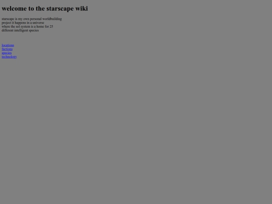 new starscape wiki/wikihome screenshot