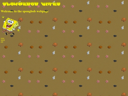 spongbob/sponge screenshot