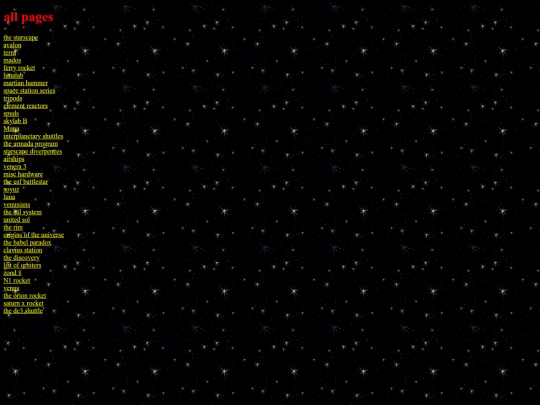starscape-wiki/allpages screenshot