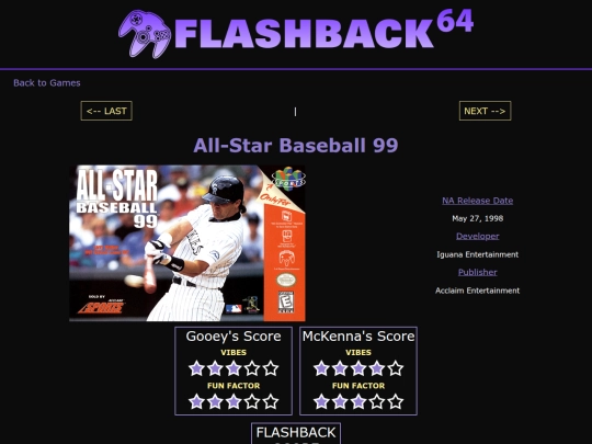 N64_Games/AllStar_Baseball_99 screenshot