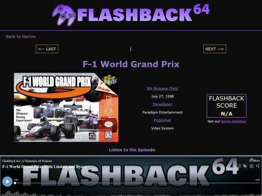N64_Games/F1_World_Grand_Prix screenshot