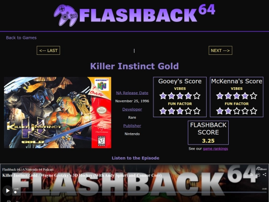 N64_Games/Killer_Instinct_Gold screenshot